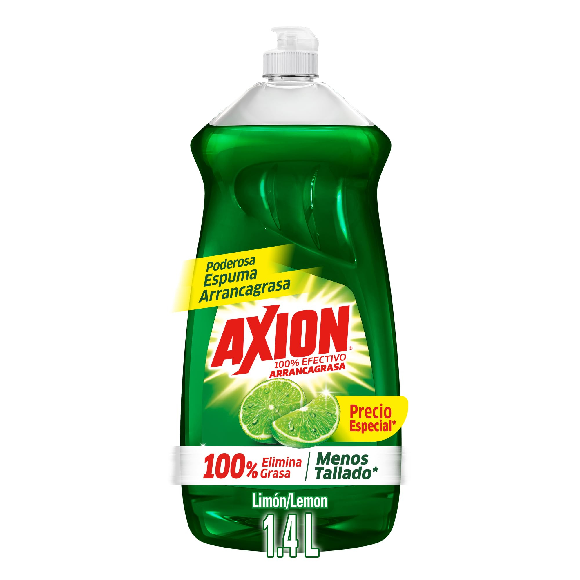 Amazon: Axion Lavatrastes Líquido Limón 1.4 Lt | con Planea y Ahorra | $39 c/u comprando 10PZ