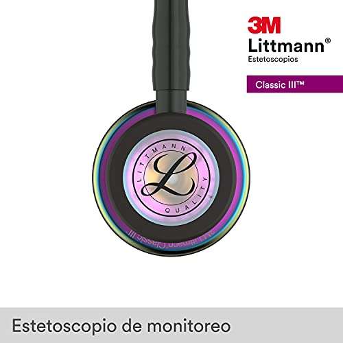 Amazon: Estetoscopio littmann classic III (2199 normal, 1979 cupon, 1583 banorte)