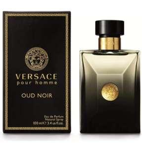 Amazon: Versace Oud Noir 100 ml pagando en efectivo