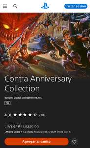PlayStation Store: Digital - Contra Anniversary Collection