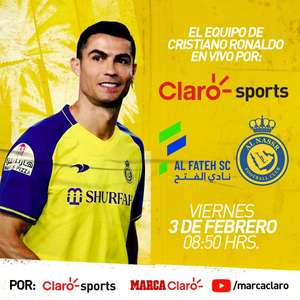Los partidos del BICHO SIUUU gratis por Claro Sports (partidos del Al Nassr)