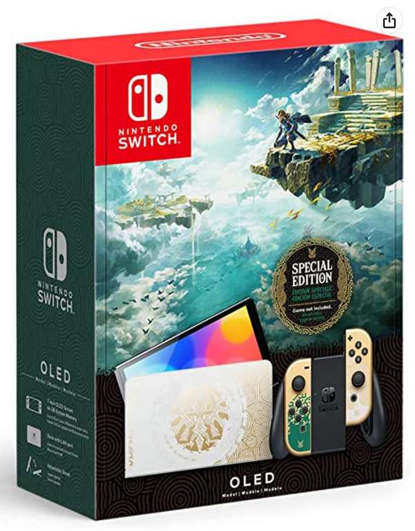 Amazon MX: Nintendo Switch OLED Zelda (Nacional) con tarjeta VISA o HSBC