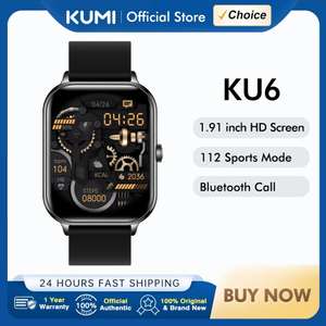 AliExpress: Smartwatch KUMI KU6