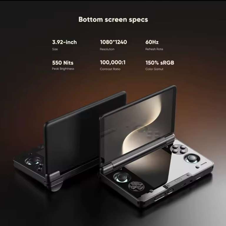 AYN Thor Pro 12/256gb: consola de emuladores, 6 Amoled