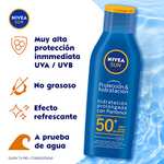 Amazon: NIVEA SUN Protector Solar Corporal Hidratante Protect & Moisture (125 ml) | Envío gratis Prime