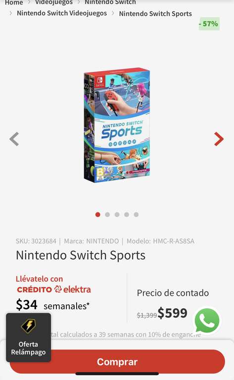Elektra: Nintendo Switch Sports