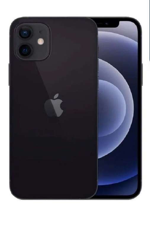 Walmart: Apple iPhone 12 Negro 64 gb Reacondicionado a 12 MSI con BBVA