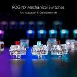 Amazon: Asus Teclado mecánico ROG Strix Scope NX TK, RGB