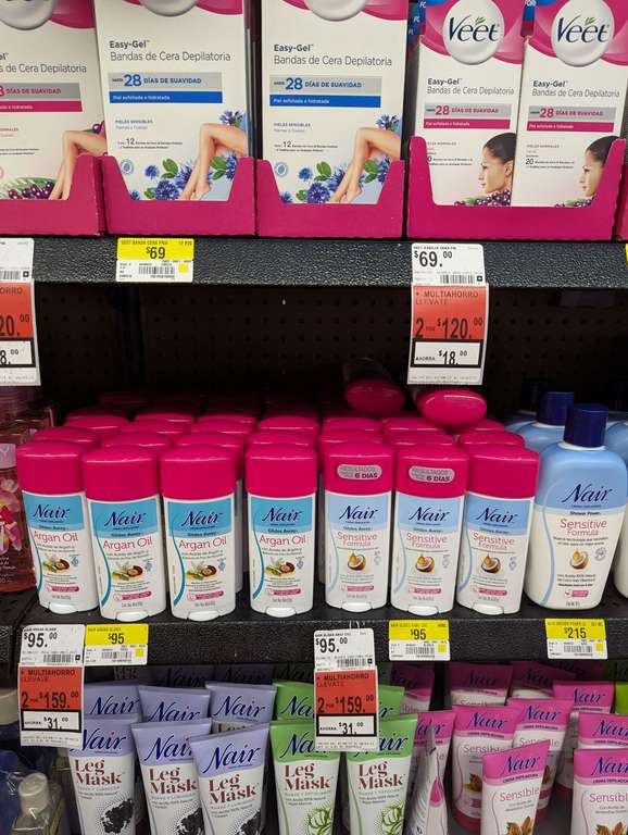 Walmart: Tintes, labiales, polvos, shampoos, y otras cosas al 2x1