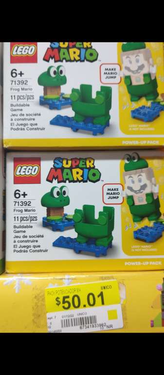 Lego Super Mario Pack Potenciador (Mario Ranita) | Walmart
