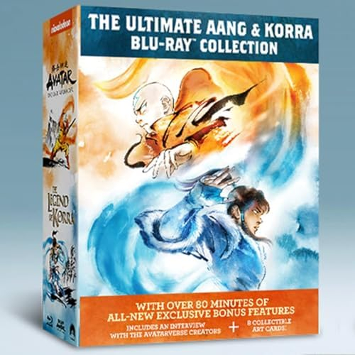 Amazon: Avatar La Leyenda de Aang + Korra Blu Ray