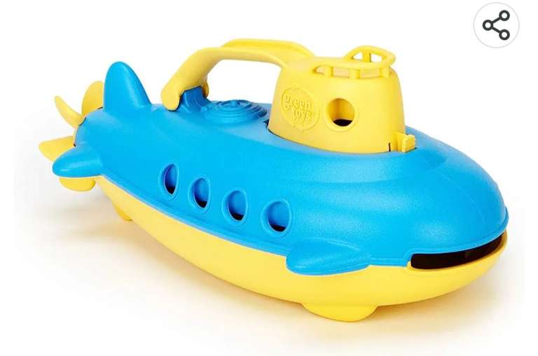 Amazon | Submarino Green toys, oferta tiempo limitado