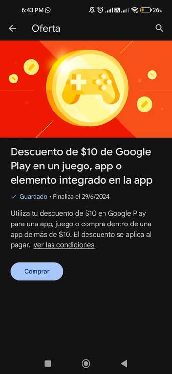 ¡Ahorra en Google Play! Minecraft a $9 y descuentos de $30 o $10 en ...