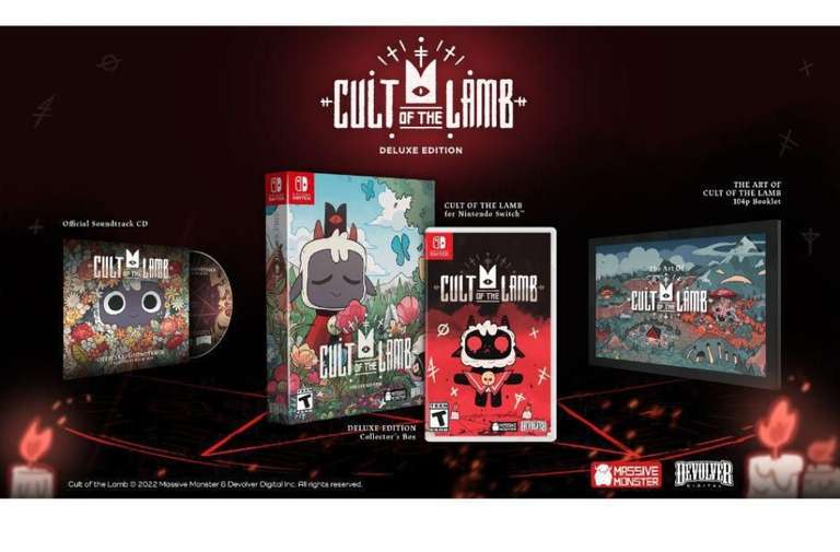 Liverpool - Cult Of The Lamb Deluxe Edition para Nintendo Switch Juego Físico