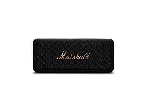 Amazon: Marshall Emberton II Bocina Portátil Bluetooth - Negro/Latón