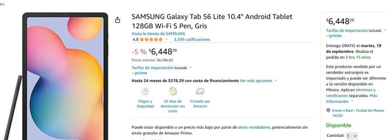 Samsung Store: Celular samsung Galaxy S22 SM-S901EZWMLTM y tablet s6 lite gratis