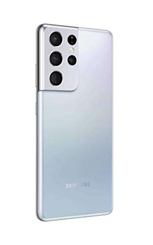 Amazon: Samsung Galaxy S21 Ultra 5G, versión estadounidense, 128GB, Phantom Silver (renovado)