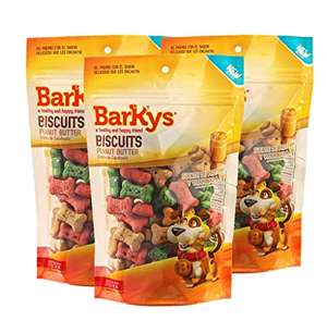 Amazon: Barkys Biscuits Crema de Cacahuate 217g (3 Piezas) Envío gratis con Prime