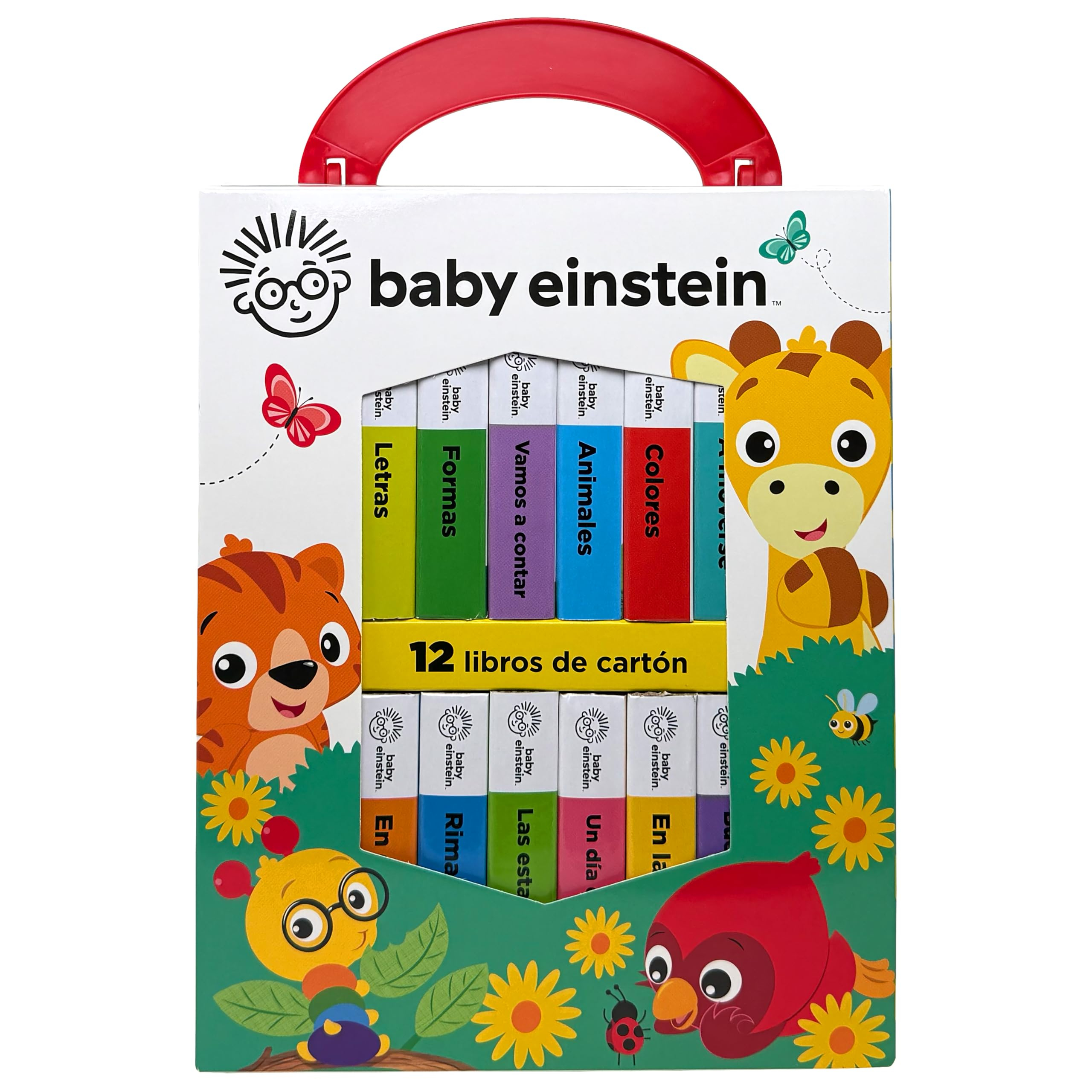 Amazon: Baby Einstein - Mi Primera Biblioteca - 12 Libros de Carton