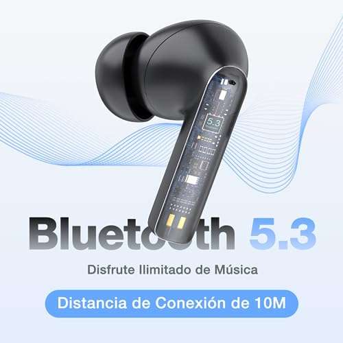 Amazon: Audífonos Bluetooth 1Hora con BNC