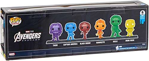 Amazon - Funko POP! Artist Series: Marvel Infinity Saga - Avengers con Base (6 Pack) Exclusiva Amazon