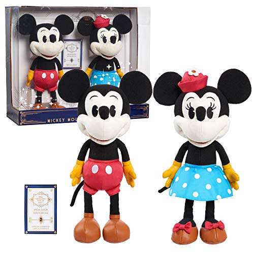 Amazon Peluches Mickey Mouse y Minnie Mouse, edición Limitada, Exclusivo de Amazon