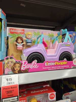 Walmart - Set Little People con camioneta de Barbie, incluye 2 personajes