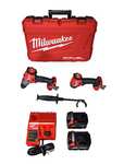 Amazon: Kit Milwaukee 3697-22, rotomartillo inalámbrico sin escobillas, atornillador, 2 baterías 5.0 Ah c/u, cargador y caja de herramientas