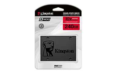 Amazon: Kingston SSD A400 240GB SATA 3 (6Gb/s) 2.5"