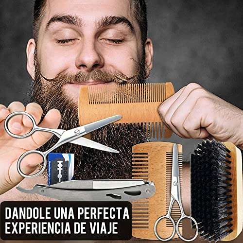 Amazon: Kit para cuidado de barba