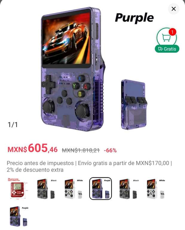 AliExpress: Consola R36S