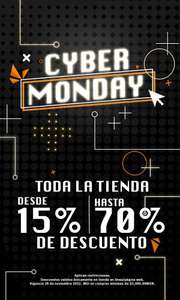 Cyber Monday 2022 en Cuadra: Toda la tienda desde 15% hasta 70% (Compra mín $3000)