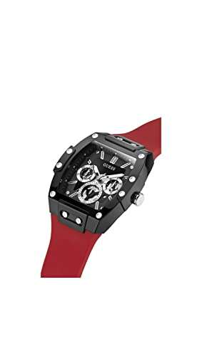 Amazon: Guess - Reloj PHOENIX para Caballero GW0203G4 Rojo