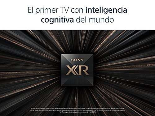 Amazon: Sony Pantalla 55 4K OLED TV BRAVIA Panel Nativo a 120Hz