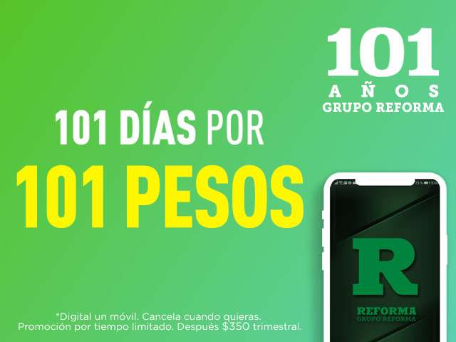 Periodico Reforma Digital Trimestral 101 días por $101 pesos