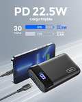 Amazon: INIU Power Bank 20000mAh, 22.5W PD3.0 QC4.0 Carga Rápida Bateria Portatil