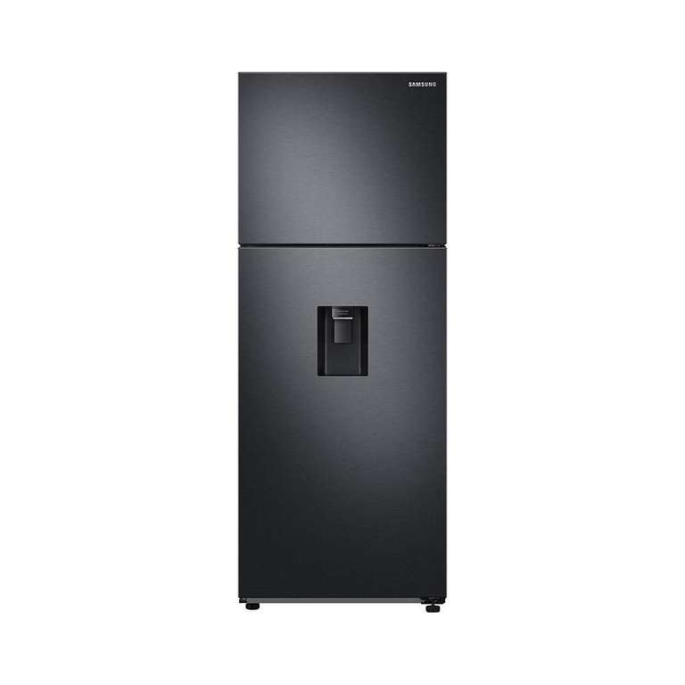 Elektra: Refrigerador Samsung 16.1 Pies Top Mount RT48A6684B1/EM Acero Negro Hasta 18MSI