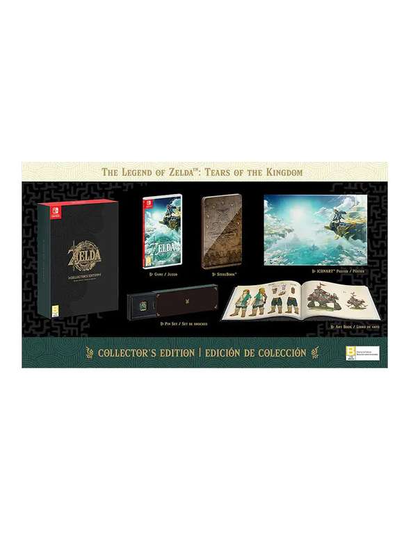 Amazon: The Legend of Zelda: Tears of the Kingdom Collector’s Edition Amazon MX