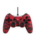 GAME PLANET: CONTROL ALAMBRICO PLAYSTATION 4 VOLTEDGE CX40 RED CAMO