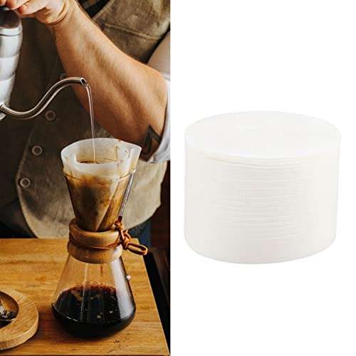 Amazon - Filtros para cafe de 6cm de diametro funciona para AEROPRESS y cafetera V60