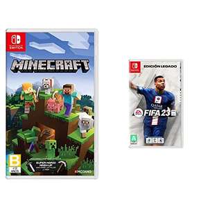 Amazon: Minecraft - Standard Edition - Nintendo Switch + FIFA 23 para Nintendo Switch - Edición Legado