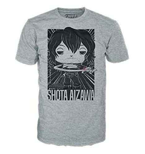 Amazon: Funko Pop! & tee: My Hero Academia - Shota Aizawa Talla S