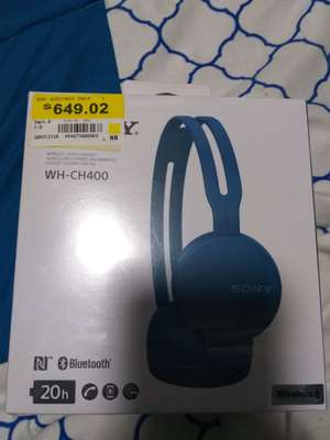 Walmart: Audifonos Sony Wireless wh-ch400