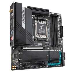CyberPuerta: Tarjeta Madre AORUS Micro-ATX B650M AORUS ELITE AX, S-AM5, AMD B650, HDMI, 128GB DDR5 para AMD