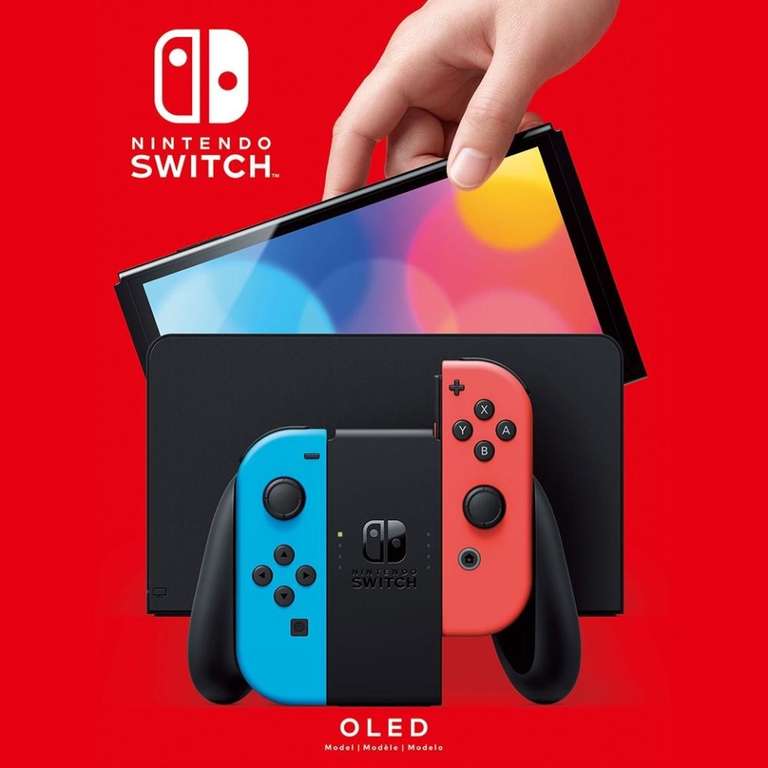 Bodega Aurrerá: Nintendo Switch OLED Neón [Sin promos Bancarias]