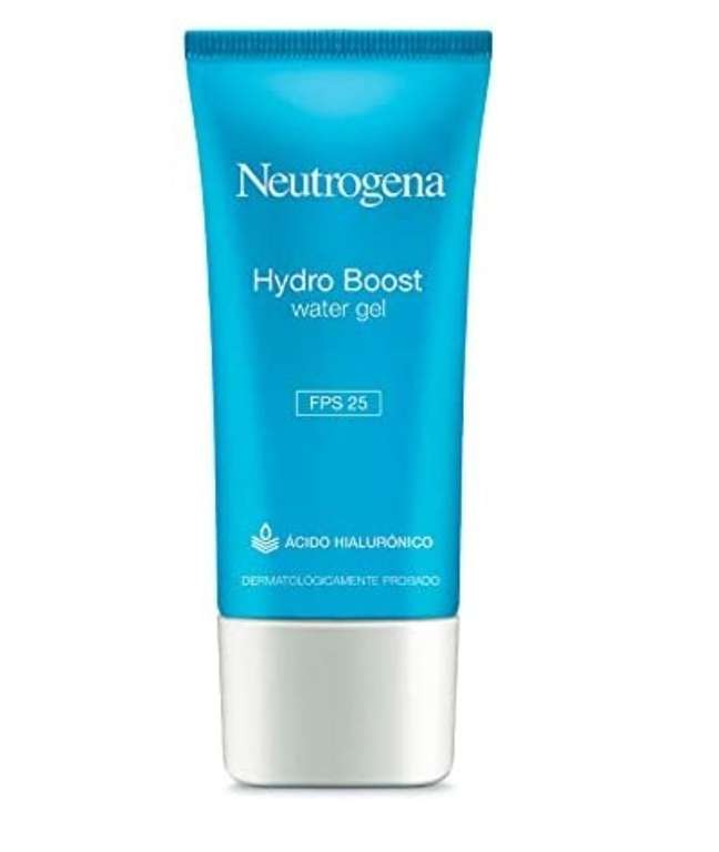 Amazon: Crema Hidratante Facial en Gel Neutrogena Hydro Boost Ácido Hialurónico FPS 25 55 ml