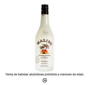 Walmart: Coctel de Coco Malibu Original con Ron Blanco 750 ml
