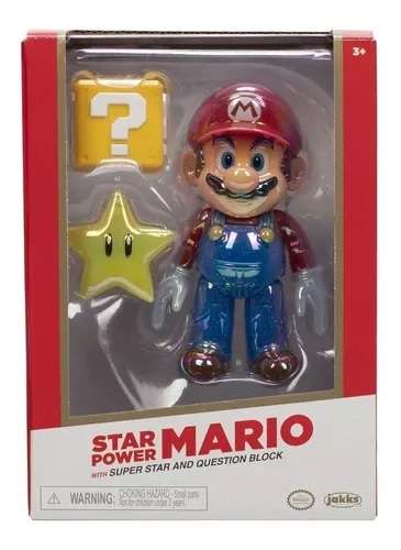 Walmart: Figura Mario Bros Mario de 4 Pulgadas con Accesorios