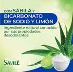 Amazon: Savilé Desodorante Antitranspirante para Mujer Bicarbonato de Sodio y Limón en Barra | Planea y Ahorra, envío gratis con Prime