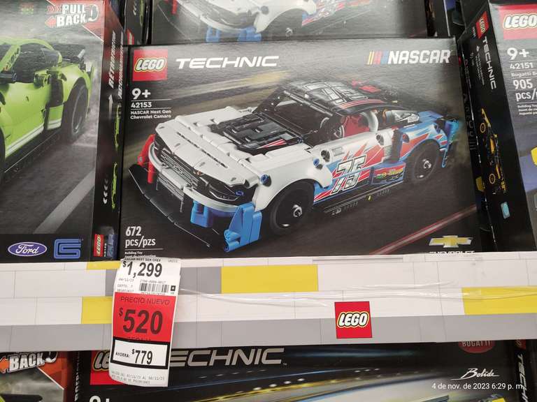 LEGO Technic NASCAR Next Gen Chevrolet Camaro ZL1 42153 6425767